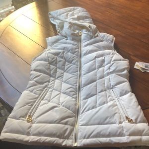 Michael Kors XS Jacket Vest White